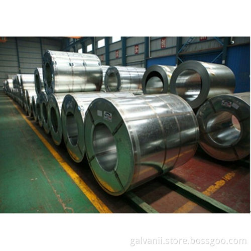 SGCC , DX51D Hot Dipped Galvanized Steel Coils 700mm - 1500mm Width EN10326